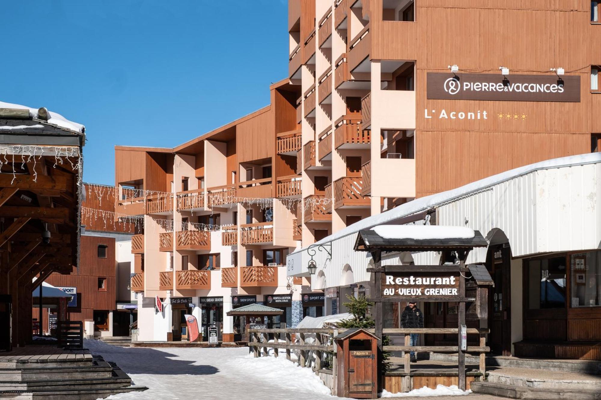 Residence Pierre & Vacances Aconit Saint-Martin-de-Belleville Dış mekan fotoğraf