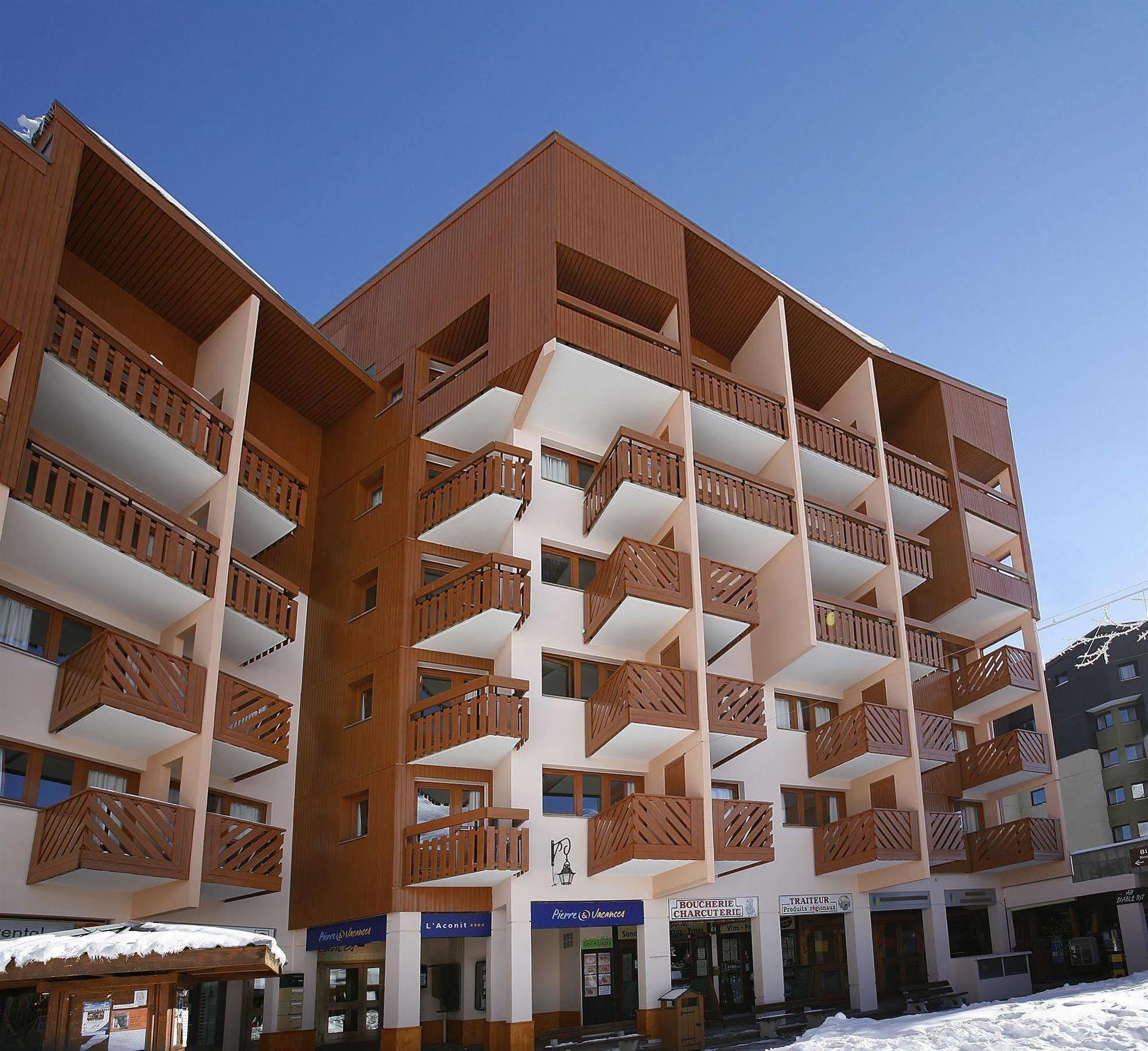 Residence Pierre & Vacances Aconit Saint-Martin-de-Belleville Dış mekan fotoğraf